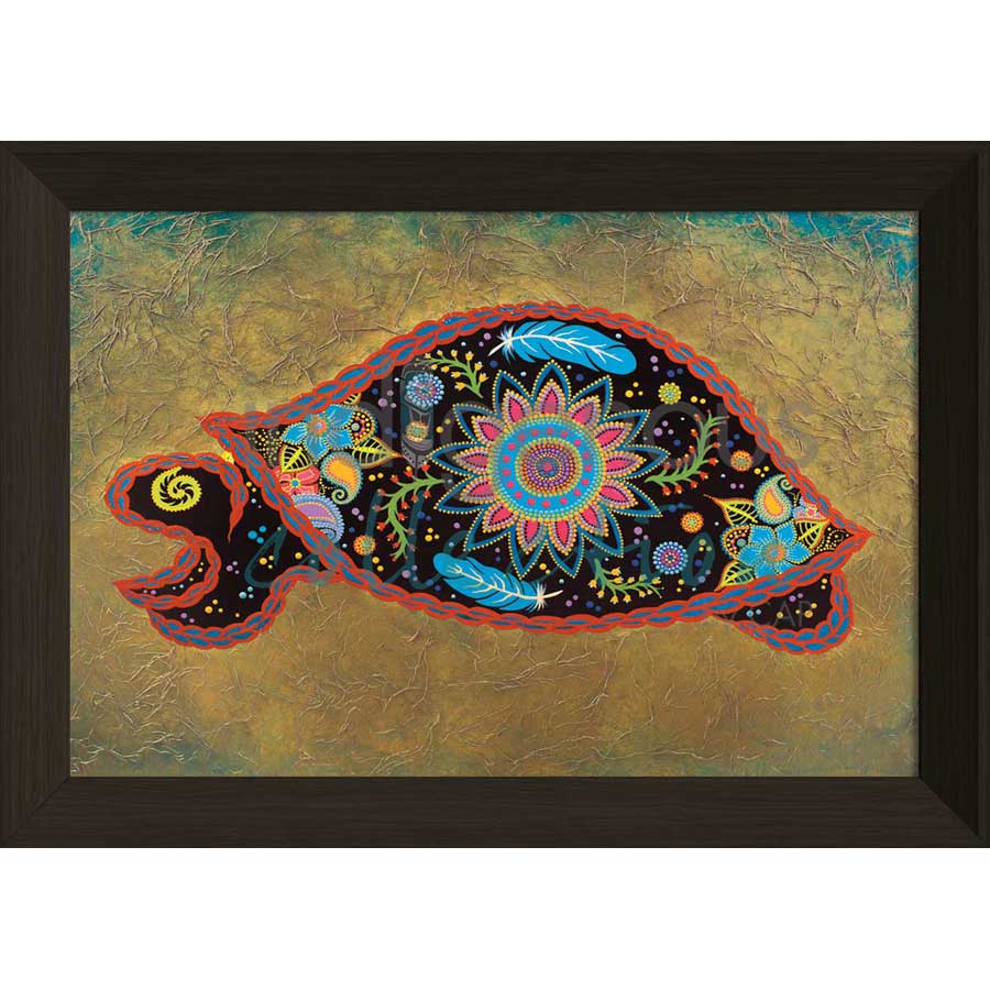 Spirit Turtle by artist Tracey Metallic - Mi'gmaq. Indigenous Collection