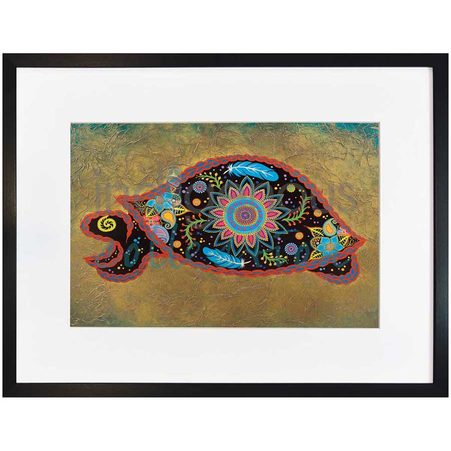 Spirit Turtle by artist Tracey Metallic - Mi'gmaq. Indigenous Collection