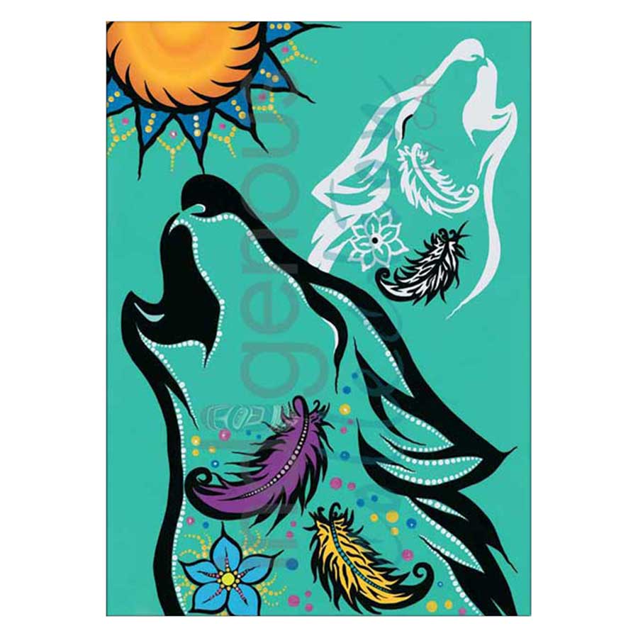 Spirit Wolf Canvas Prints