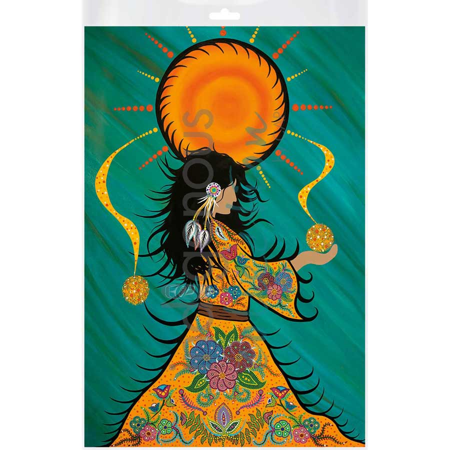 Sun Catcher by artist Tracey Metallic - Mi'gmaq. Indigenous Collection
