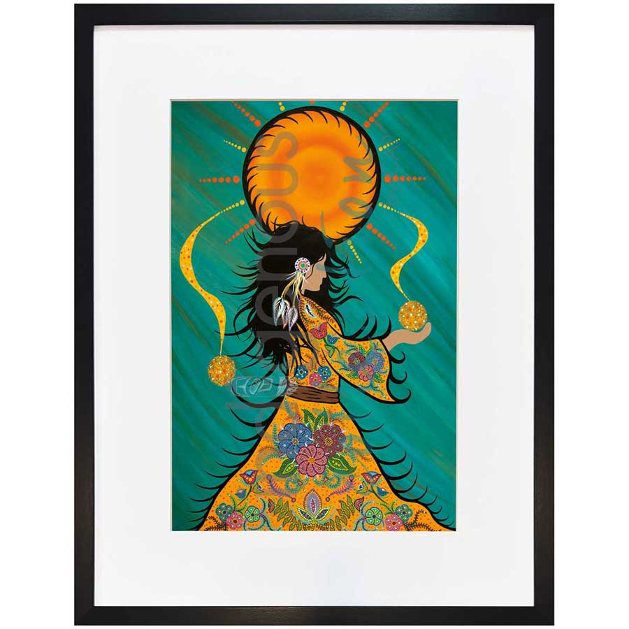 Sun Catcher by artist Tracey Metallic - Mi'gmaq. Indigenous Collection