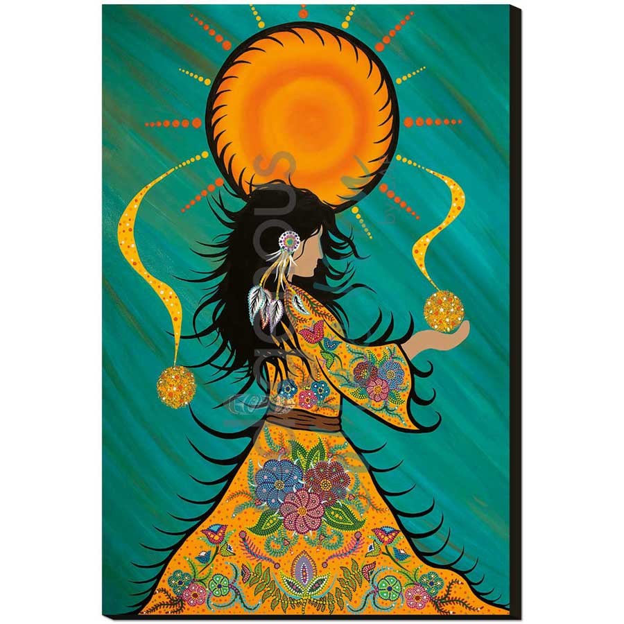 Sun Catcher by artist Tracey Metallic - Mi'gmaq. Indigenous Collection