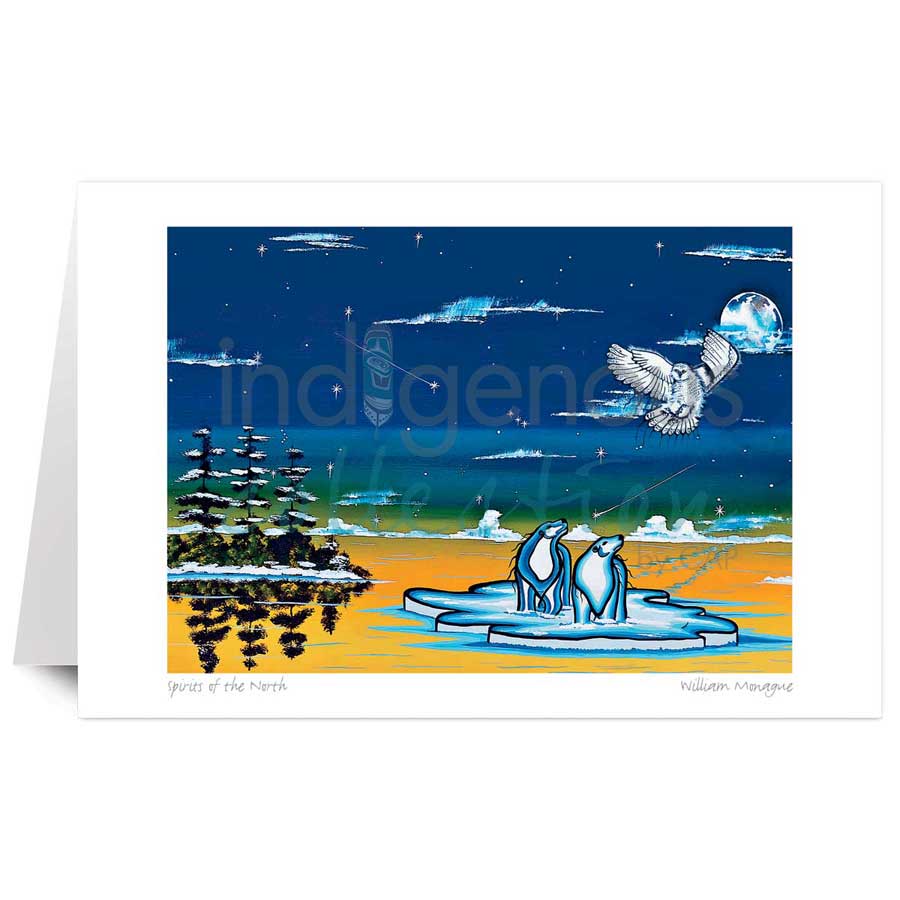 Spirits of the North by artist William Monague