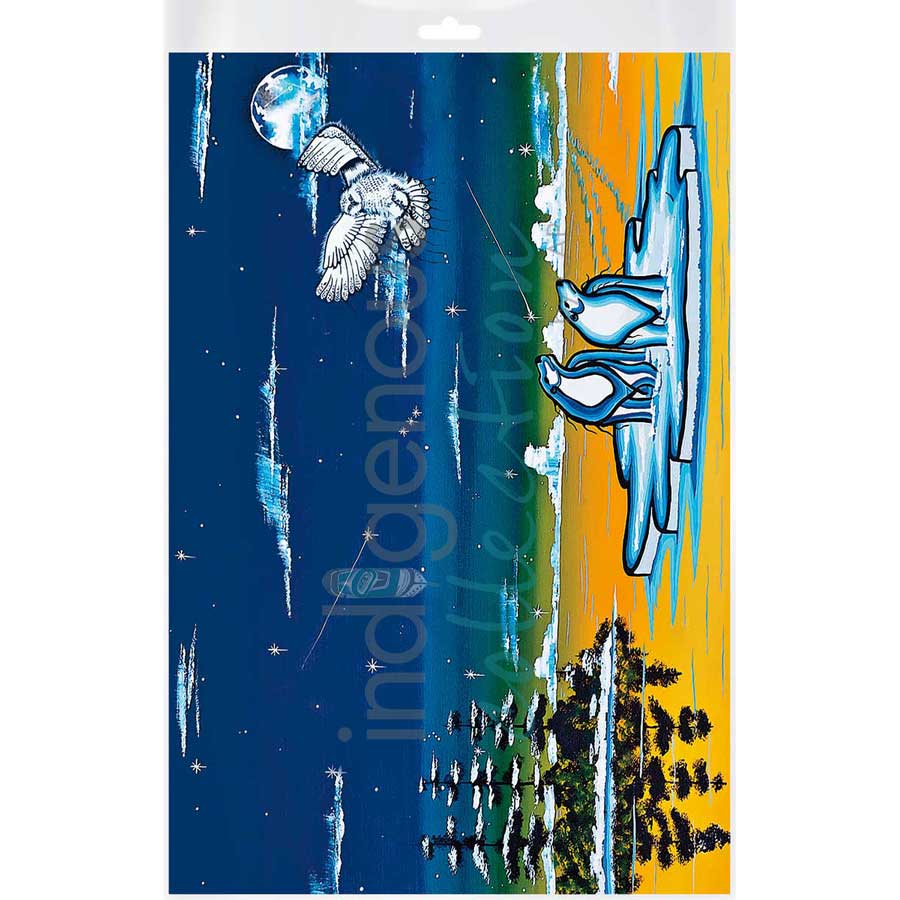 Spirits of the North by artist William Monague - Ojibway. Indigenous Collection