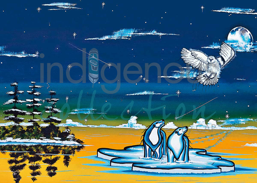 Spirits of the North by artist William Monague