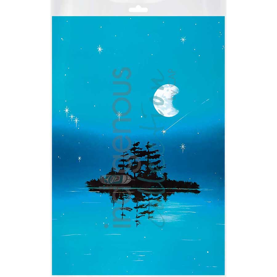 Little Christian Island by artist William Monague - Ojibway. Indigenous Collection