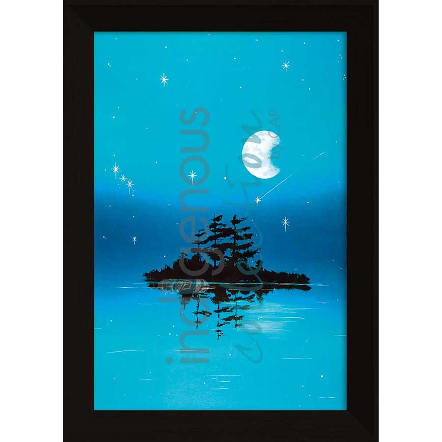 Little Christian Island by artist William Monague - Ojibway. Indigenous Collection