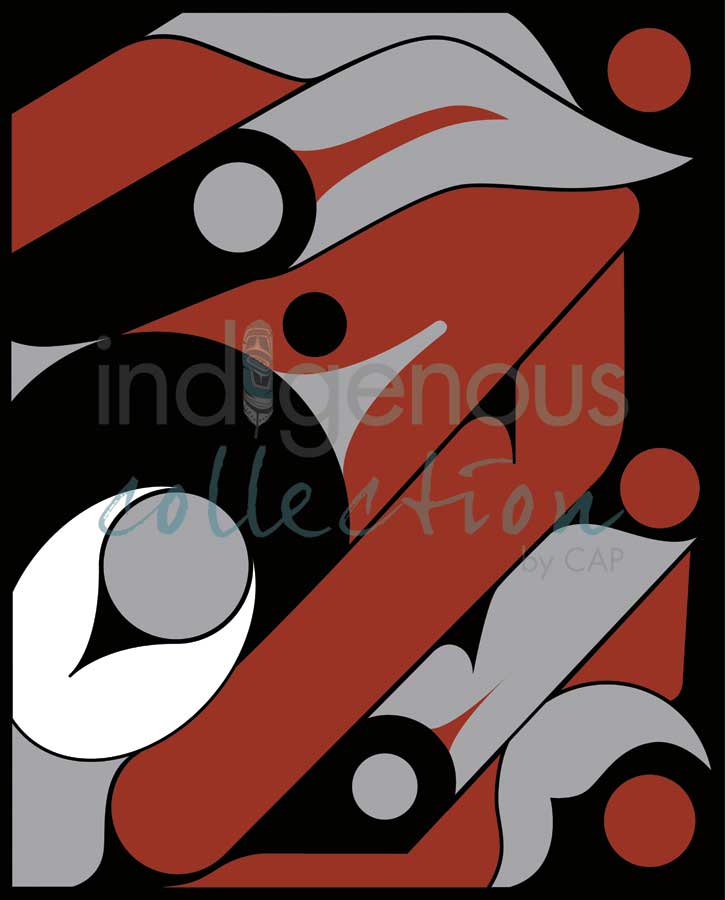 Raven by artist Andrew Mark Dexel