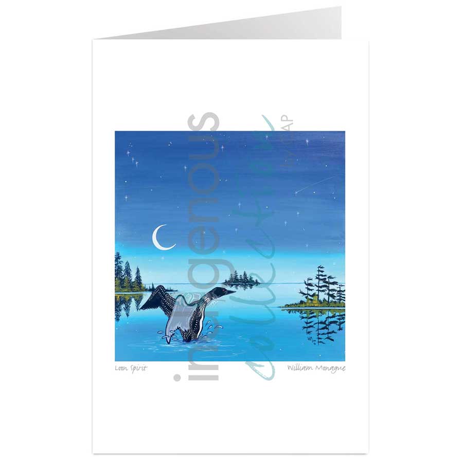 Loon Spirit by artist William Monague