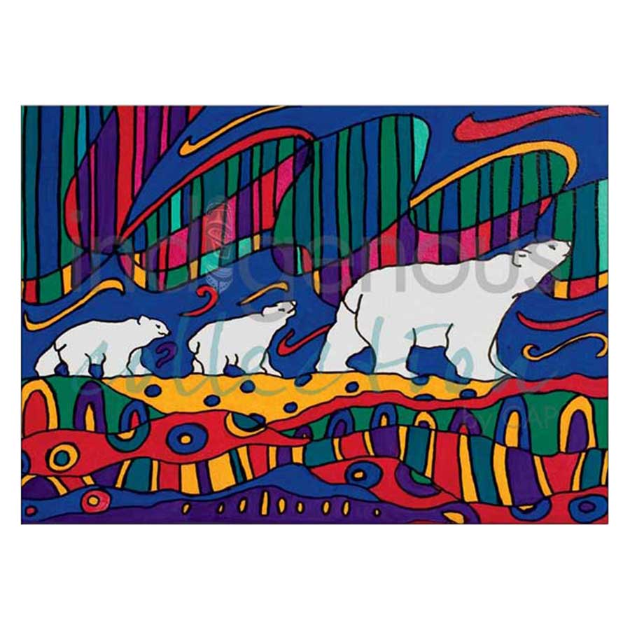 Aurora Wandering Canvas Prints