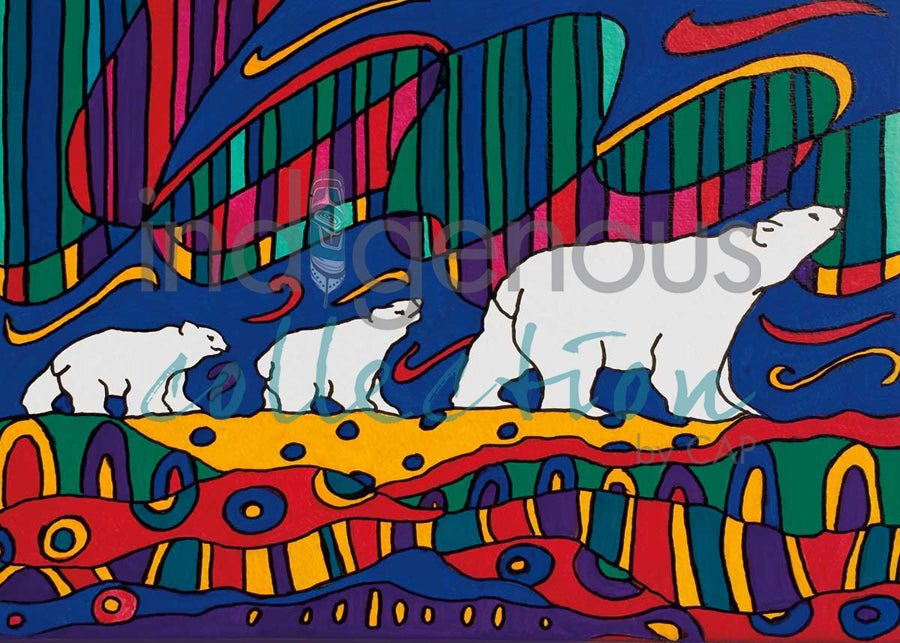 Aurora Wandering by artist Dawn Oman