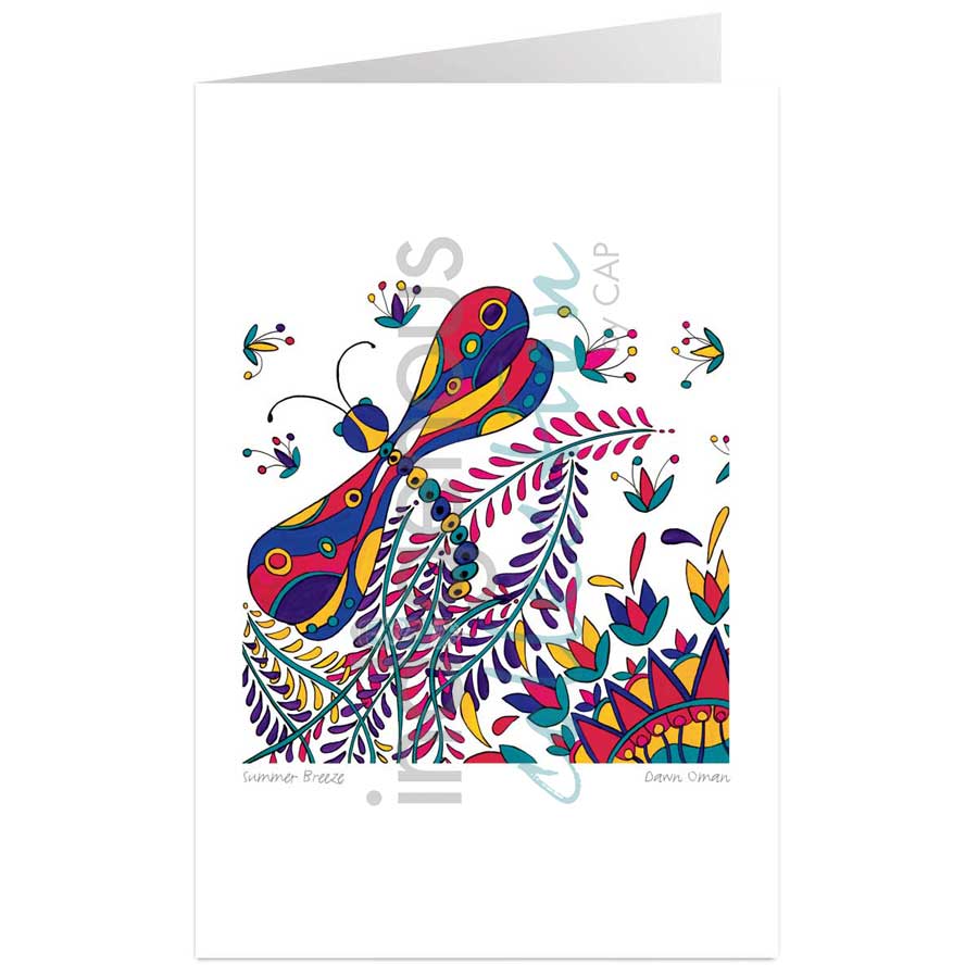 Summer Breeze by artist Dawn Oman