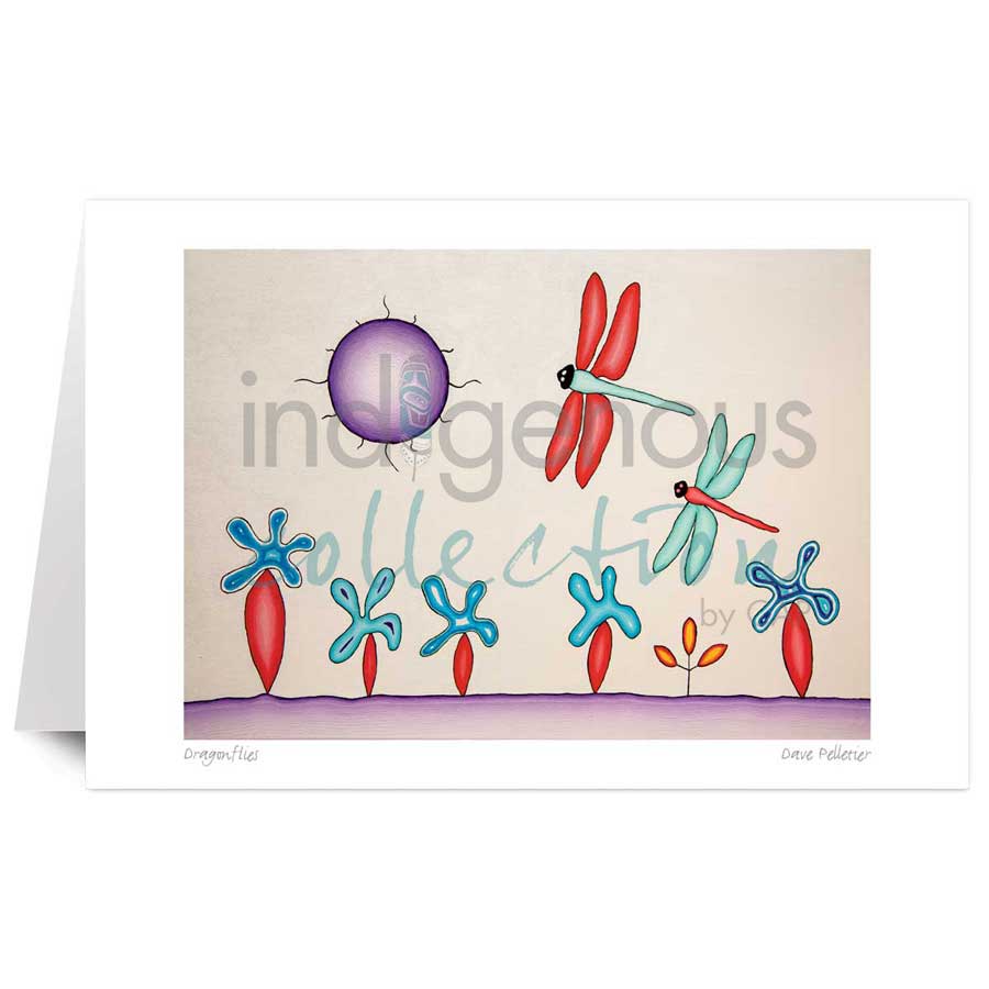 Dragonflies by artist Dave Pelletier