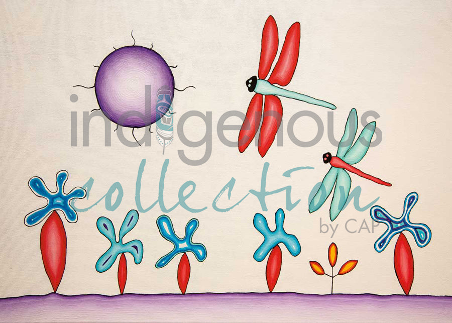 Dragonflies by artist Dave Pelletier