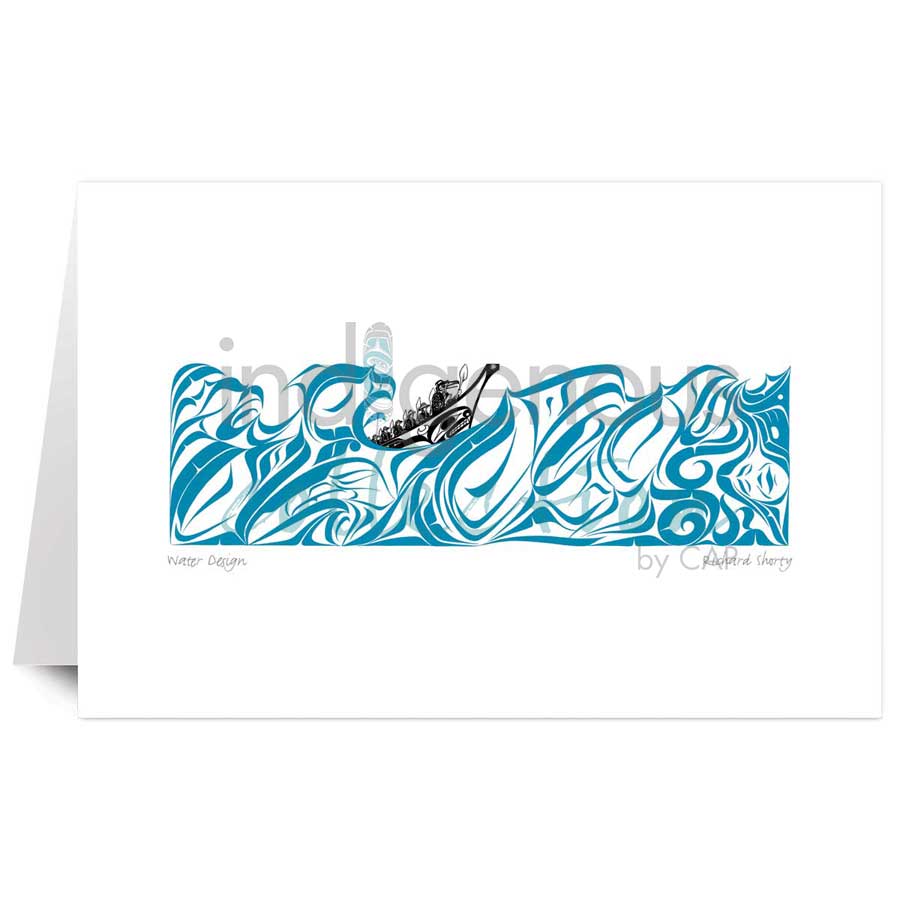 Water Design by artist Richard Shorty