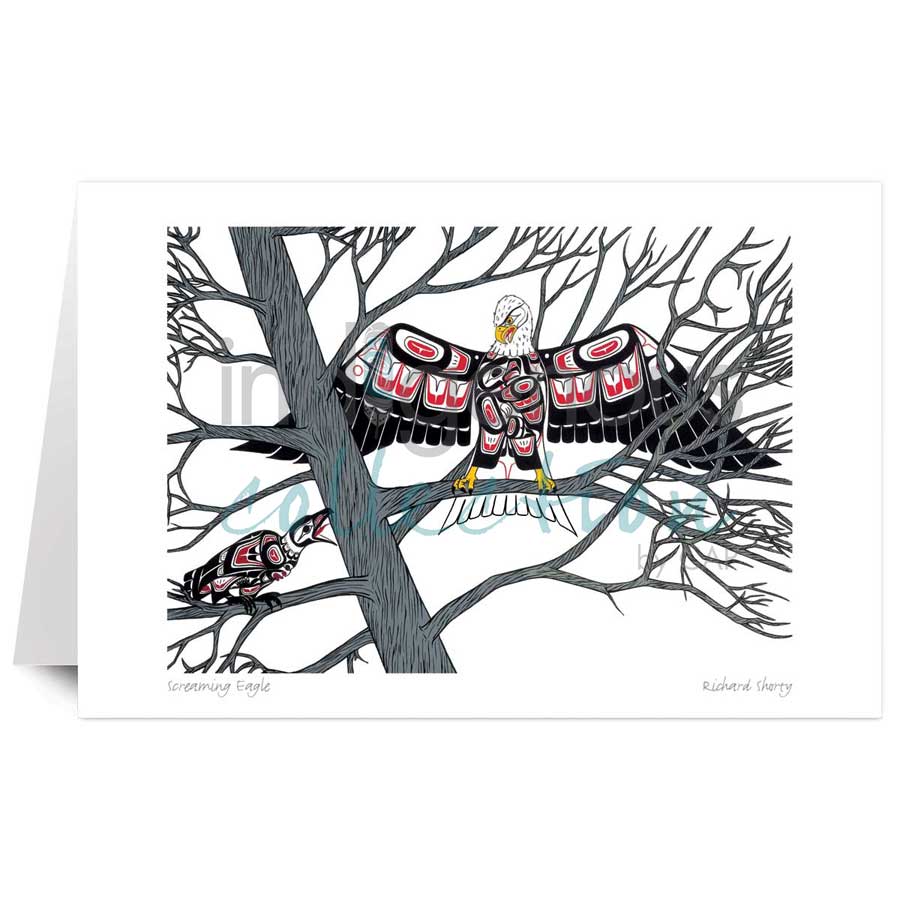Screaming Eagle by artist Richard Shorty
