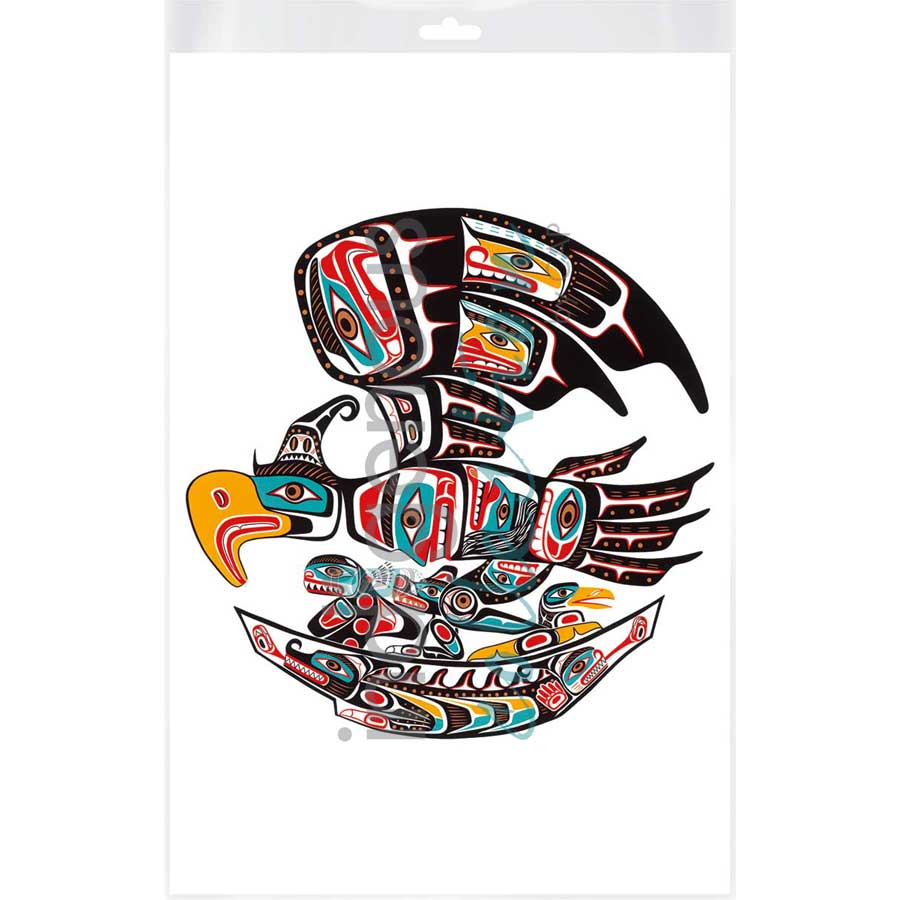 The Many Faces of Whonnock by artist Sean Whonnock - Kwakwaka'wakw. Indigenous Collection