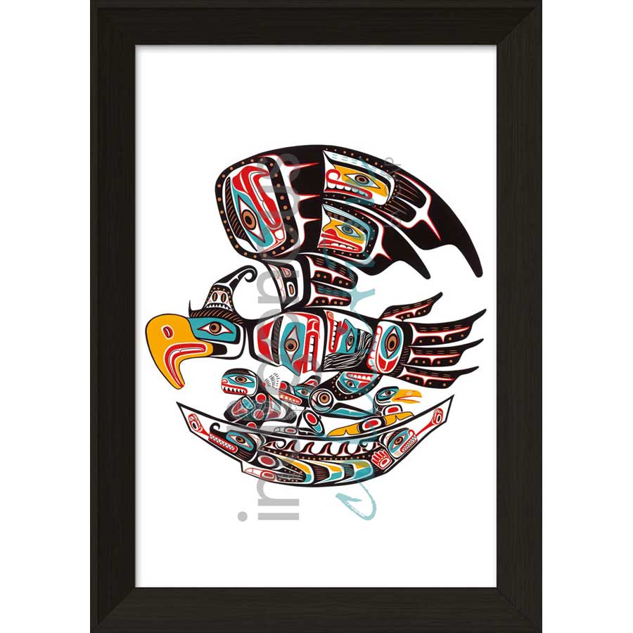 The Many Faces of Whonnock by artist Sean Whonnock - Kwakwaka'wakw. Indigenous Collection
