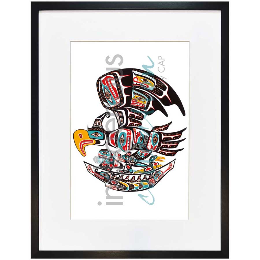 The Many Faces of Whonnock by artist Sean Whonnock - Kwakwaka'wakw. Indigenous Collection