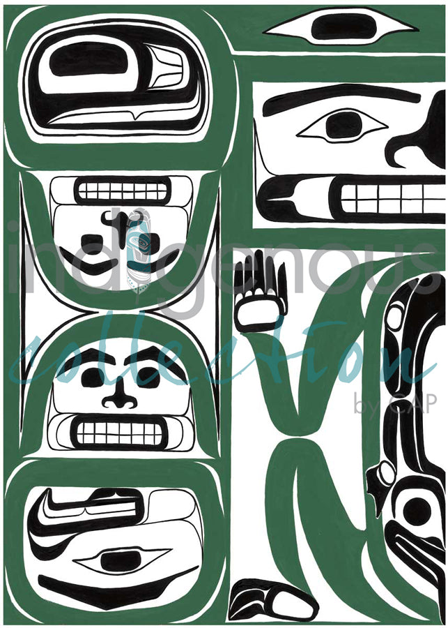 My Family by artist Sean Whonnock