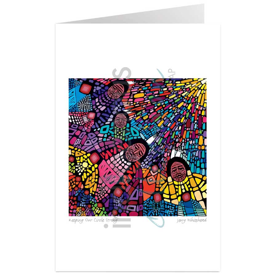 Keeping Our Circle Strong by artist Jerry Whitehead