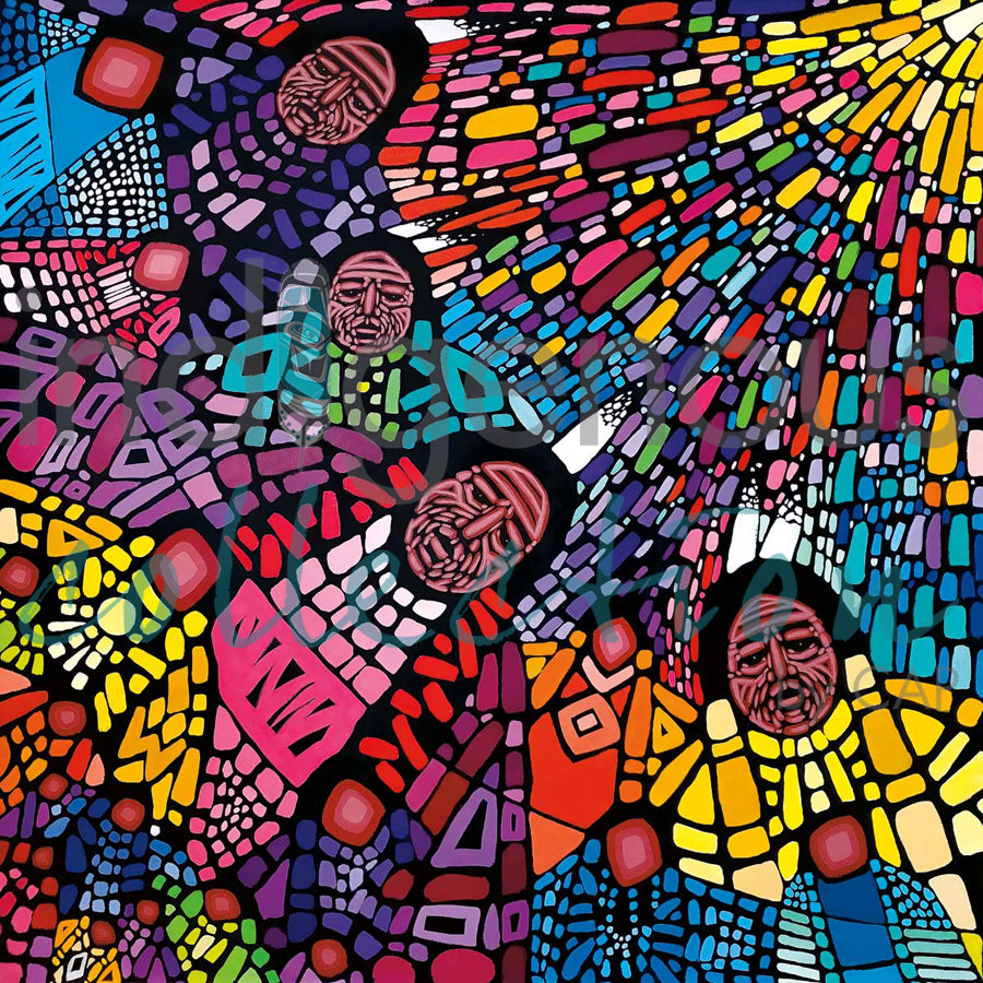 Keeping Our Circle Strong by artist Jerry Whitehead