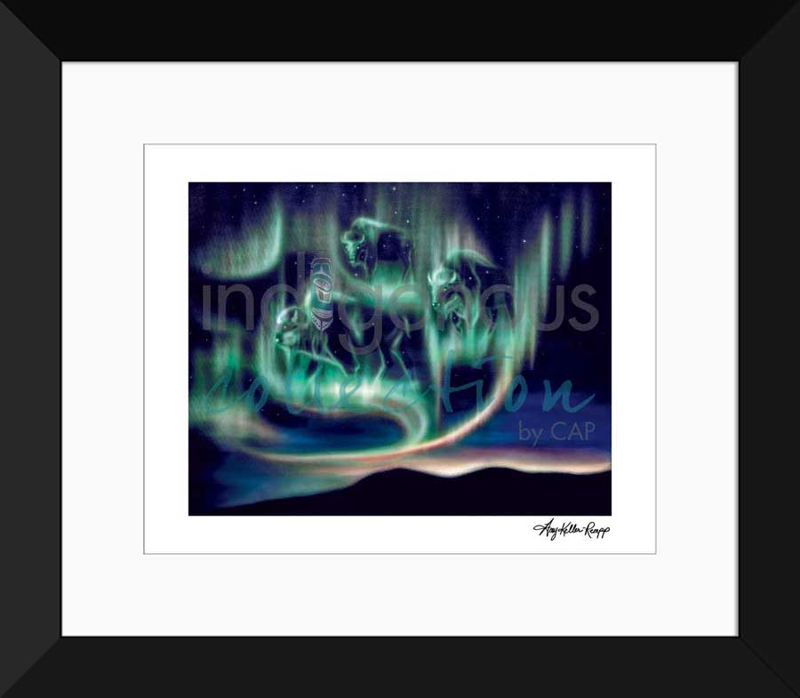 Sky Dance - Buffalos Limited Edition. Indigenous Collection