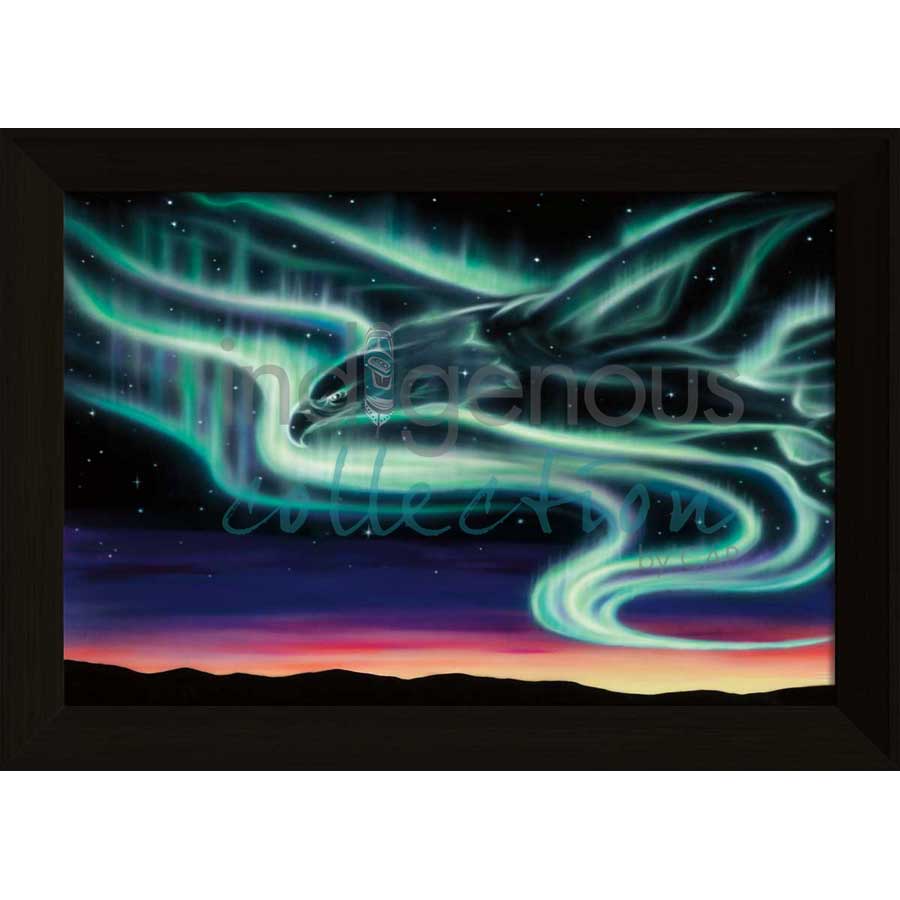 Sky Dance - Big Eagle by artist Amy Keller-Rempp - Mohawk. Indigenous Collection