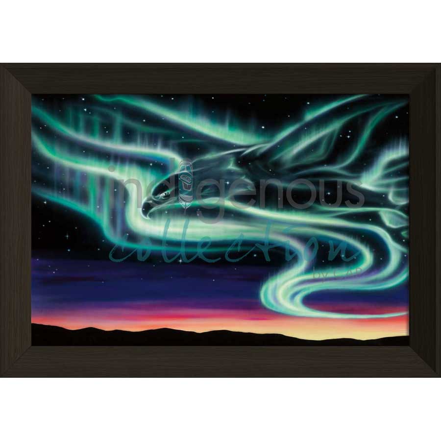 Sky Dance - Big Eagle by artist Amy Keller-Rempp - Mohawk. Indigenous Collection