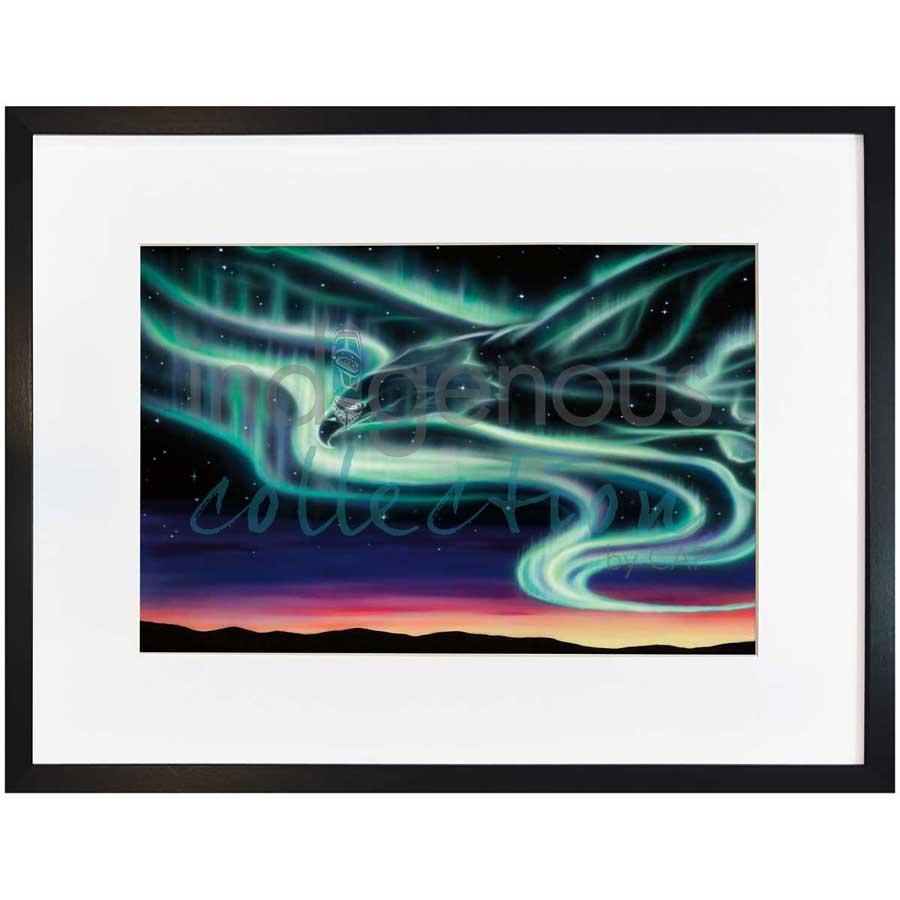 Sky Dance - Big Eagle by artist Amy Keller-Rempp - Mohawk. Indigenous Collection
