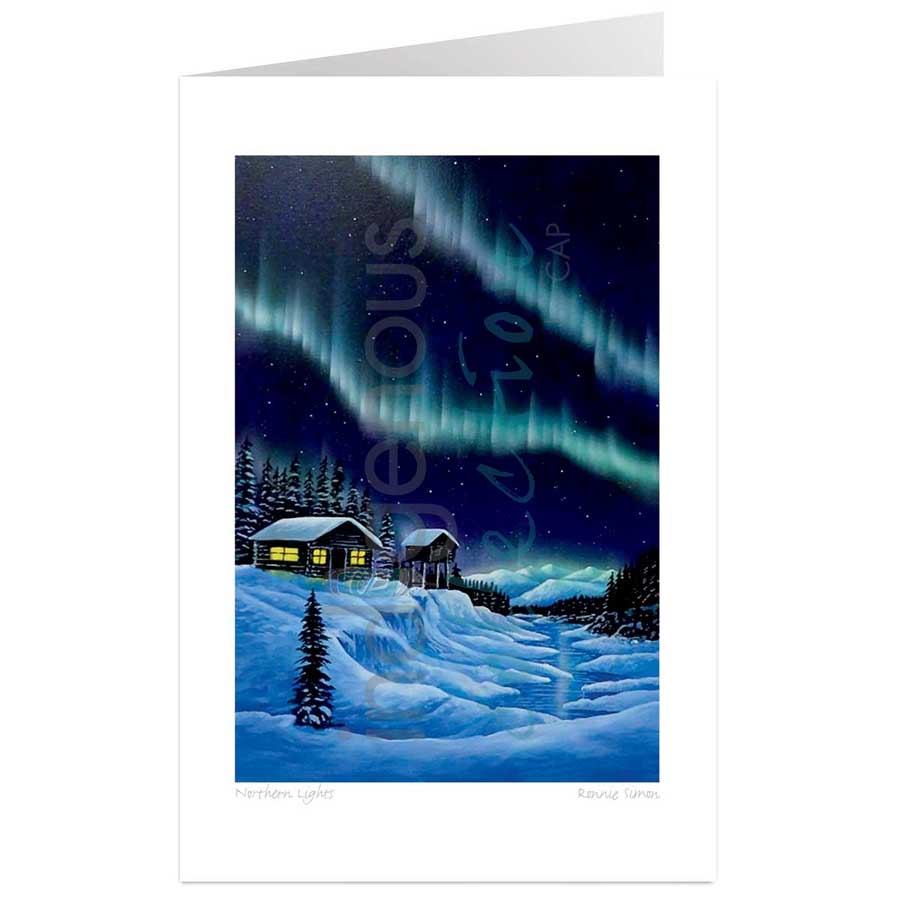 Northern Lights by artist Ronnie Simon
