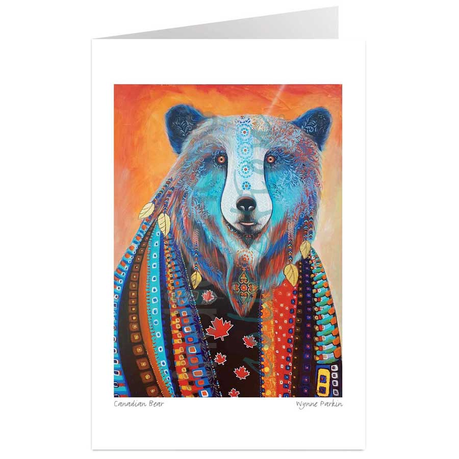 Canadian Bear by artist Wynne Parkin