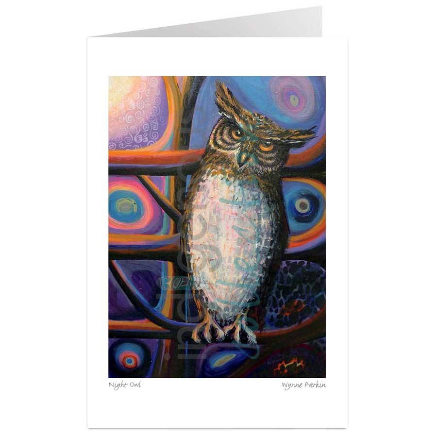 Night Owl by artist Wynne Parkin