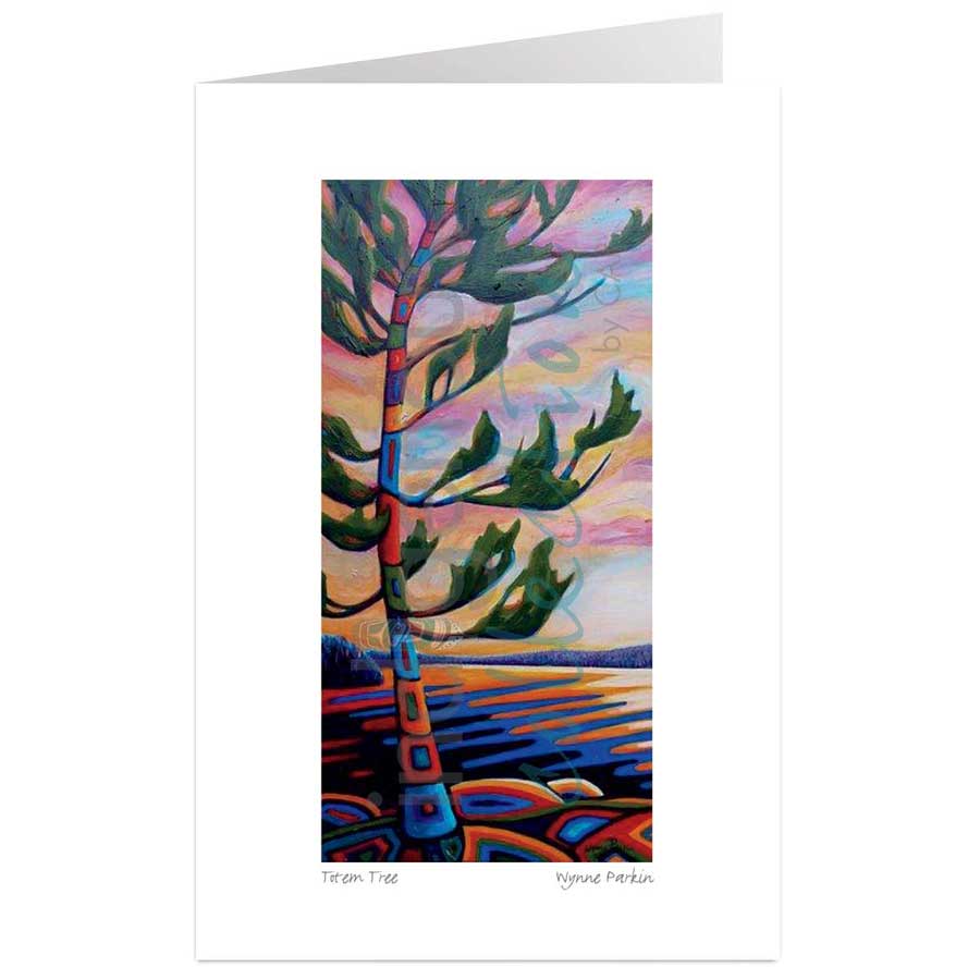 Totem Tree by artist Wynne Parkin