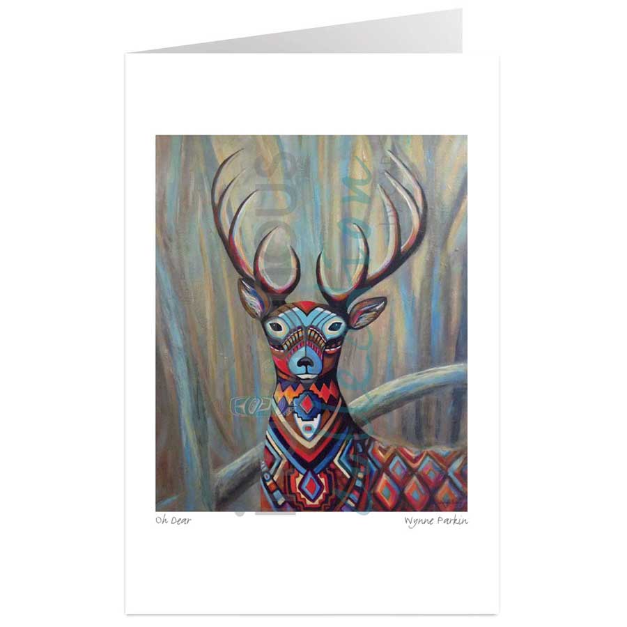 Oh Deer by artist Wynne Parkin
