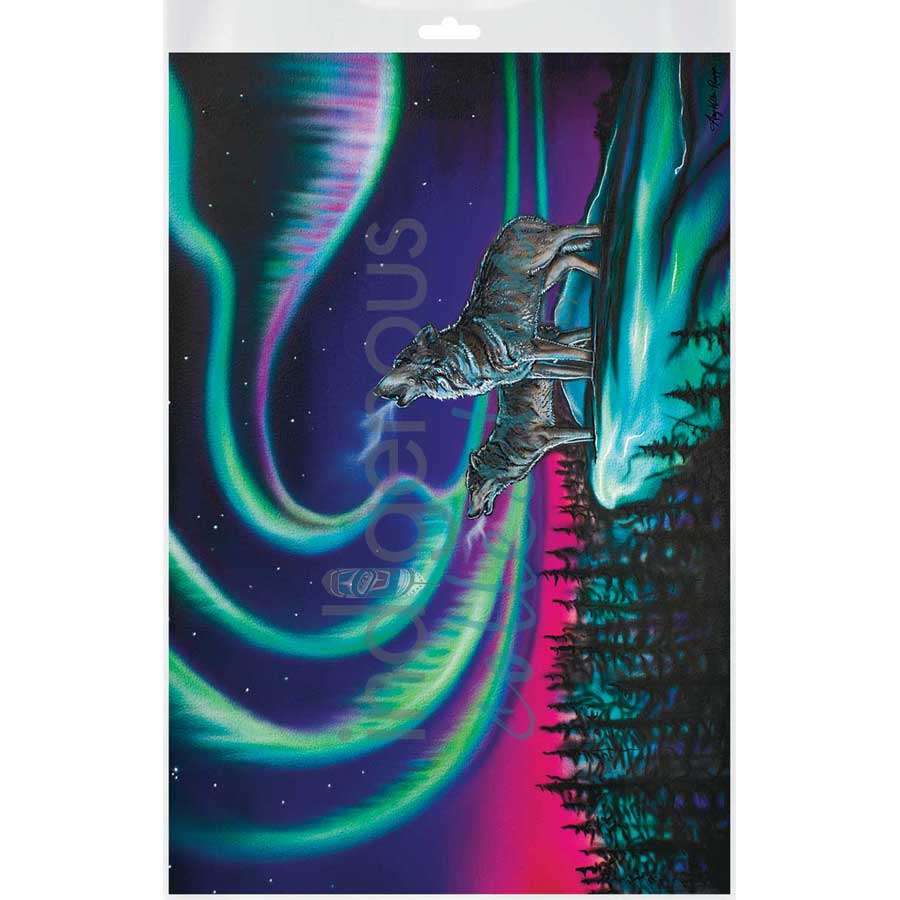 Sky Dance - Wolf Song by artist Amy Keller-Rempp - Mohawk. Indigenous Collection