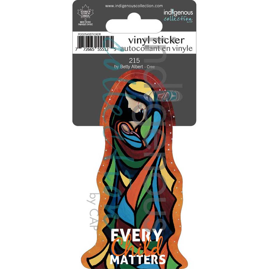 215 Vinyl Die-Cut Sticker by artist Betty Albert