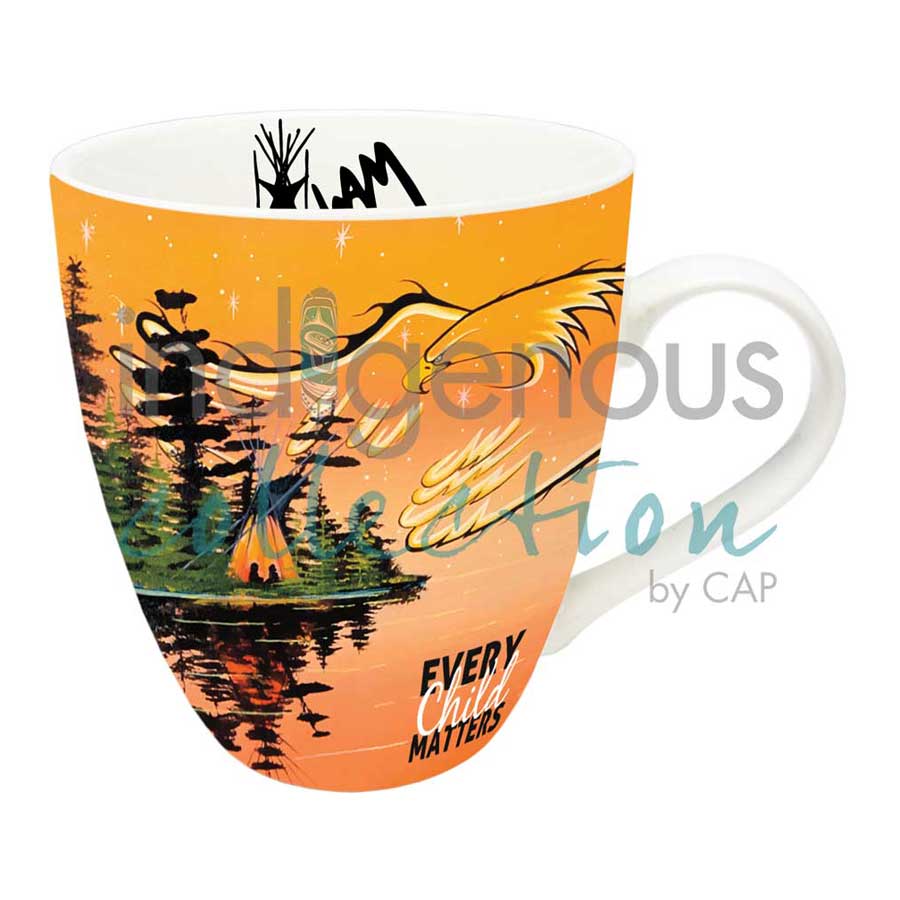 Eagle Protector 18 oz. Signature Mug by artist William Monague