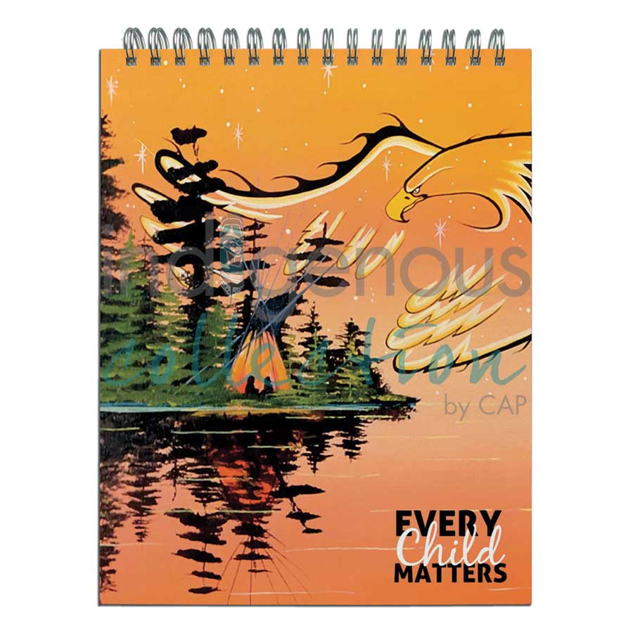 Eagle Protector Sketchbook by artist William Monague. Indigenous Collection.