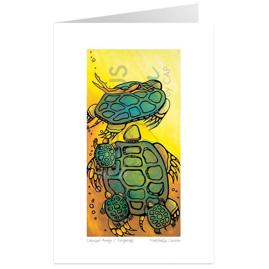 Carried Away /√Ç¬†Emport√É¬©e by artist Nathalie Coutou