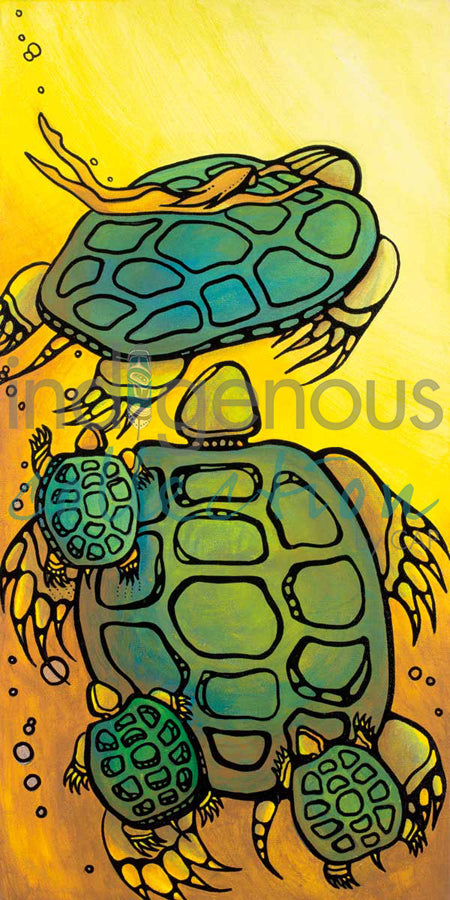 Carried Away / Emportée by artist Nathalie Coutou