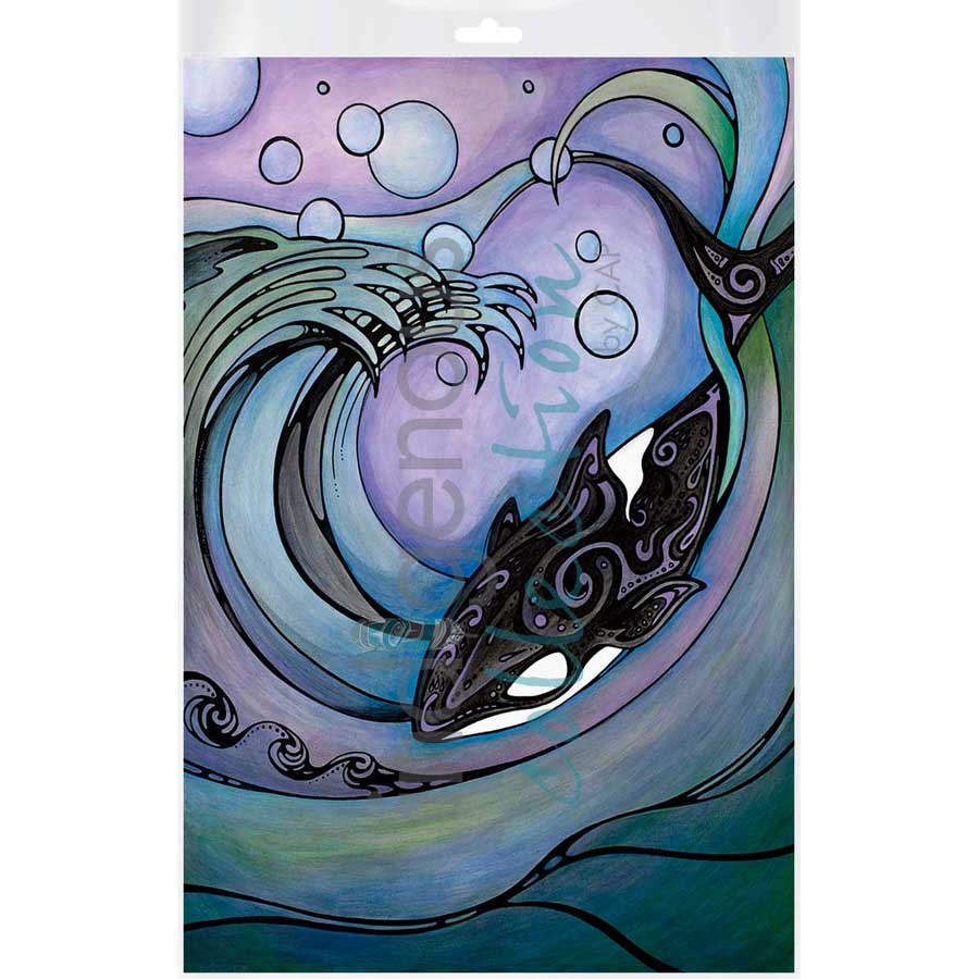 Depth / Profondeur by artist Nathalie Coutou - Mi’kmaq Métis. Indigenous Collection