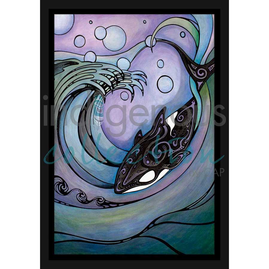 Depth / Profondeur by artist Nathalie Coutou - Mi’kmaq Métis. Indigenous Collection