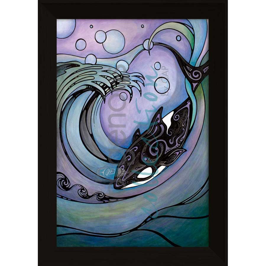 Depth / Profondeur by artist Nathalie Coutou - Mi’kmaq Métis. Indigenous Collection