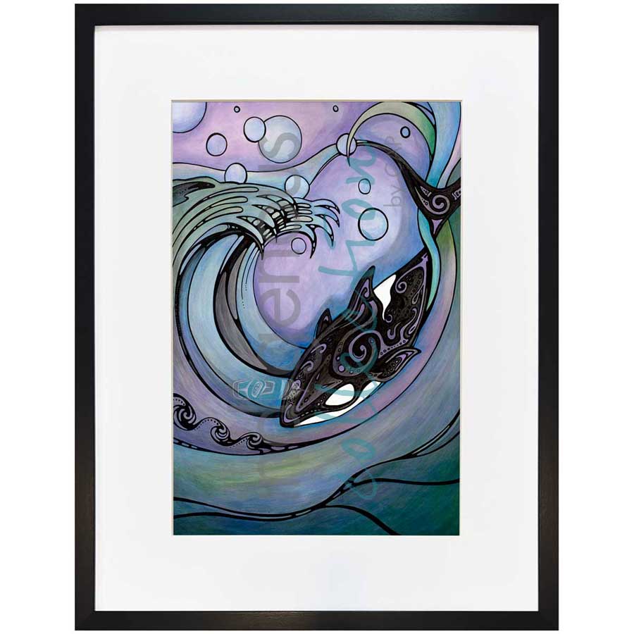 Depth / Profondeur by artist Nathalie Coutou - Mi’kmaq Métis. Indigenous Collection