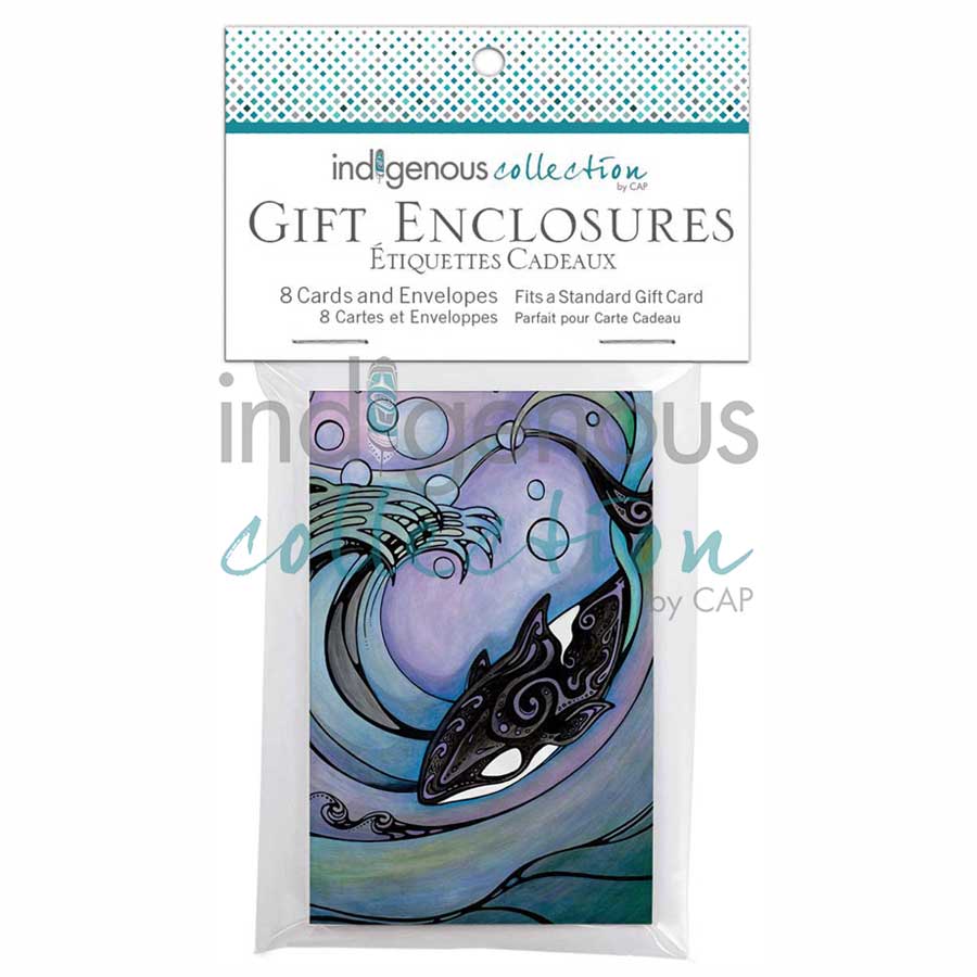 Depth / Profondeur Gift Enclosure Cards by artist Nathalie Coutou