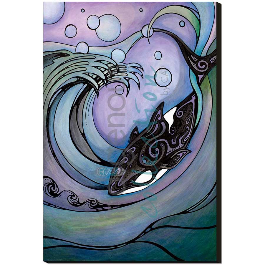 Depth / Profondeur by artist Nathalie Coutou - Mi’kmaq Métis. Indigenous Collection
