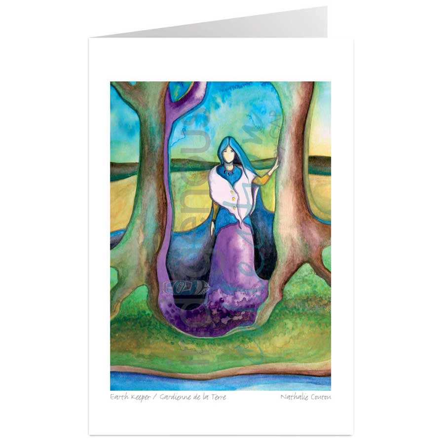 Earth Keeper /√Ç¬†Gardienne de la Terre by artist Nathalie Coutou