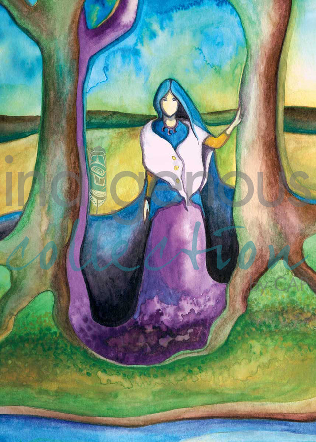 Earth Keeper / Gardienne de la Terre by artist Nathalie Coutou