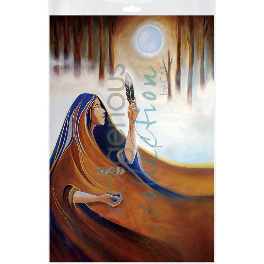 Giving Thanks / Rendre Hommage by artist Nathalie Coutou - Mi’kmaq Métis. Indigenous Collection
